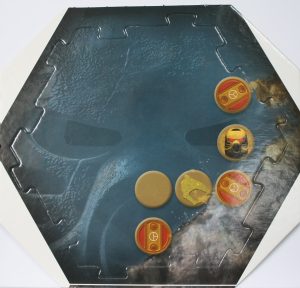 PARTS ONLY -Bionicle "Quest for Makuta" Adventure Board Game - #4 Mata Nui Board Only