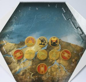 PARTS ONLY -Bionicle "Quest for Makuta" Adventure Board Game - #6 Mata Nui Board Only