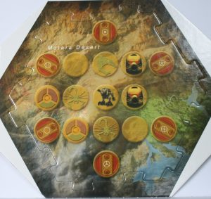 PARTS ONLY -Bionicle "Quest for Makuta" Adventure Board Game - #18 Mata Nui Board Only
