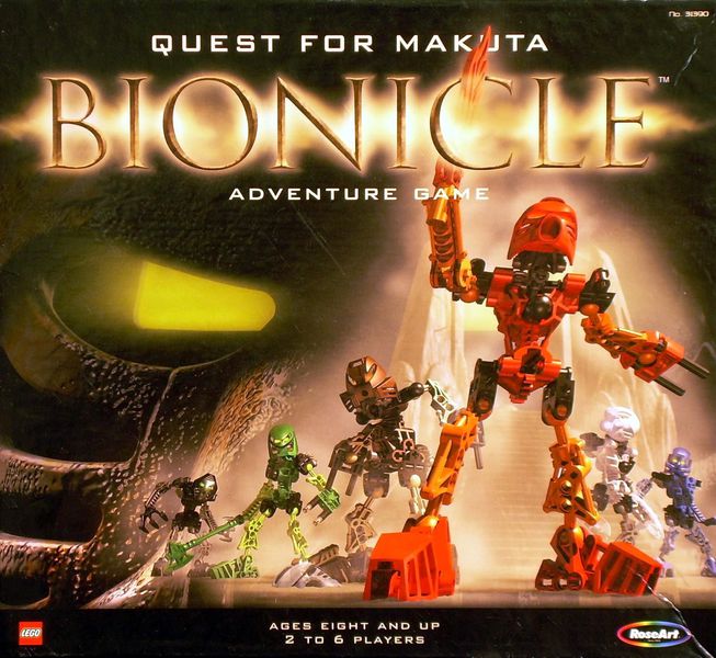Bionicle "Quest for Makuta" Adventure Board Game