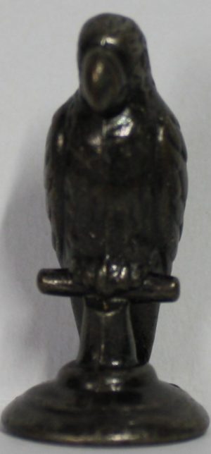 PARTS ONLY - Monopoly "Tropical Tycoon" DVD Board Game - (1) Metal Parrot Token Only