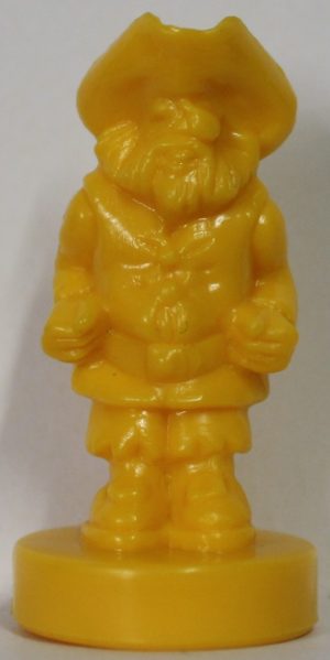 PARTS ONLY - Don't Walk The Plank Board Game - (1) Plastic Yellow Pirate Only