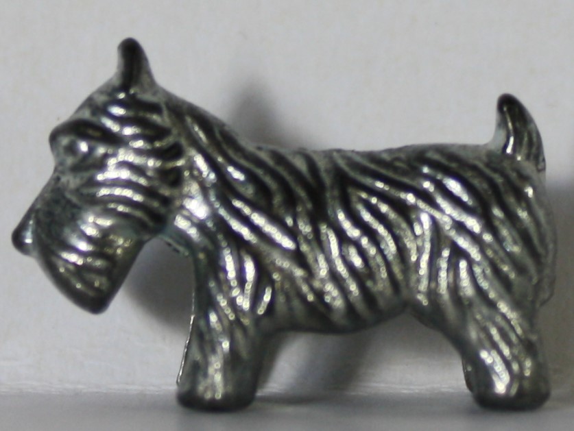 PARTS ONLY - Monopoly Board Game Australian Football League Version - Metal Dog Token Only