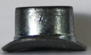 PARTS ONLY - Monopoly Board Game Australian Football League Version - Metal Top Hat Token Only