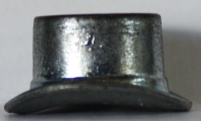 PARTS ONLY - Monopoly Board Game Australian Football League Version - Metal Top Hat Token Only