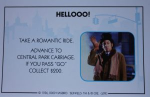PARTS ONLY - Monopoly Seinfeld Board Game - #13 Hellooo! Card Only