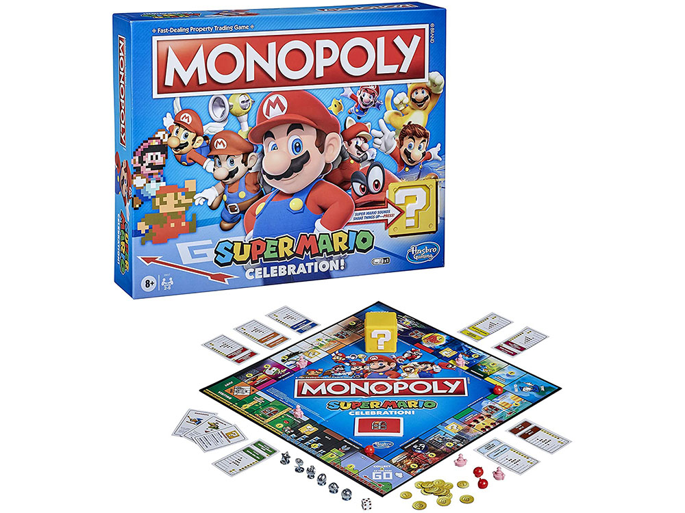 Monopoly Super Mario Celebration Board Game - New