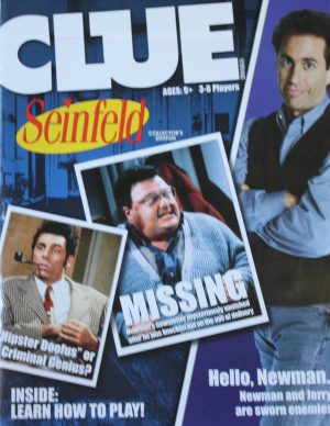 PARTS ONLY - Clue Seinfeld Board Game - Rules Booklet Only