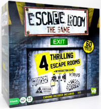 Escape Room The Game 4 Rooms Plus Chrono Recorder - New
