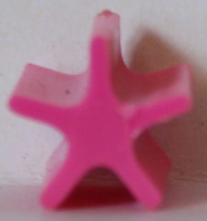 PARTS ONLY - Risk World Conquest Board Game 1975 Version - (1) Pink Ten Army Replacement Piece