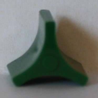 PARTS ONLY -Risk Board Game 1975 English/French Version -(1) Green One Army Replacement Part
