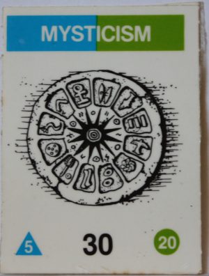 PARTS ONLY - Civilization Board Game - (1) Mysticism Card Only