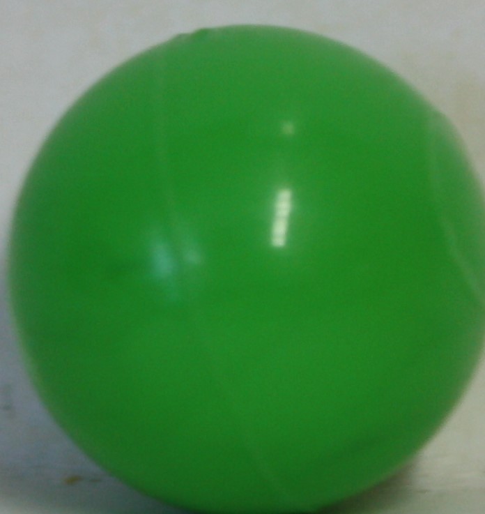 PARTS ONLY Aggravation Board Game - Pack (5) Green Plastic Marbles