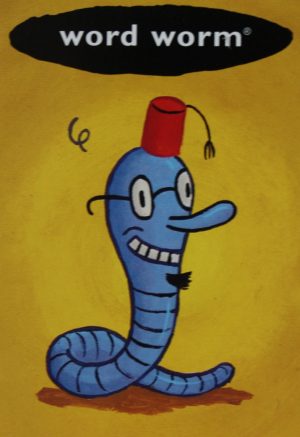 PARTS ONLY Cranium 2nd Edition Board Game - (150) Boxed Word Worm Cards Only