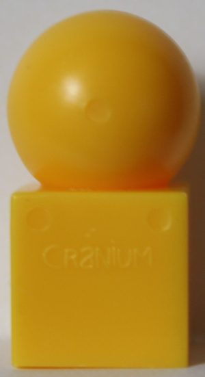 PARTS ONLY Cranium 2nd Edition Board Game - Yellow Play Piece Only