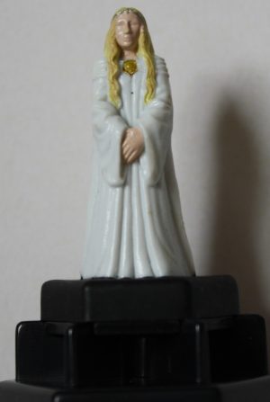 PARTS ONLY - Trivial Pursuit The Lord Of The Rings Trilogy Board Game - (1) Galadriel Plastic Token Only