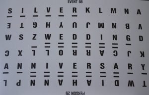PARTS ONLY Wheel Of Fortune (Australia 1987) Board Game - #18 Puzzle Card