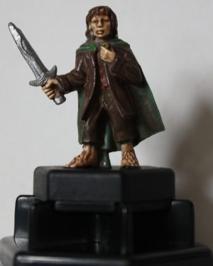 PARTS ONLY - Trivial Pursuit The Lord Of The Rings Trilogy Board Game - (1) Frodo Plastic Token Only