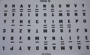 PARTS ONLY Wheel Of Fortune (Australia 1987) Board Game - #17 Puzzle Card