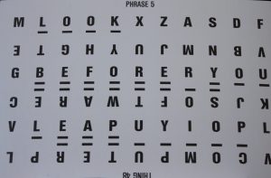 PARTS ONLY Wheel Of Fortune (Australia 1987) Board Game - #2 Puzzle Card
