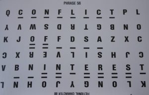 PARTS ONLY Wheel Of Fortune (Australia 1987) Board Game  - #10 Puzzle Card
