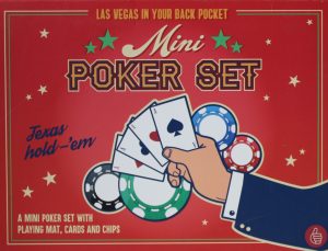 Mini Texas Hold-'em Poker Set - Used (unopened)