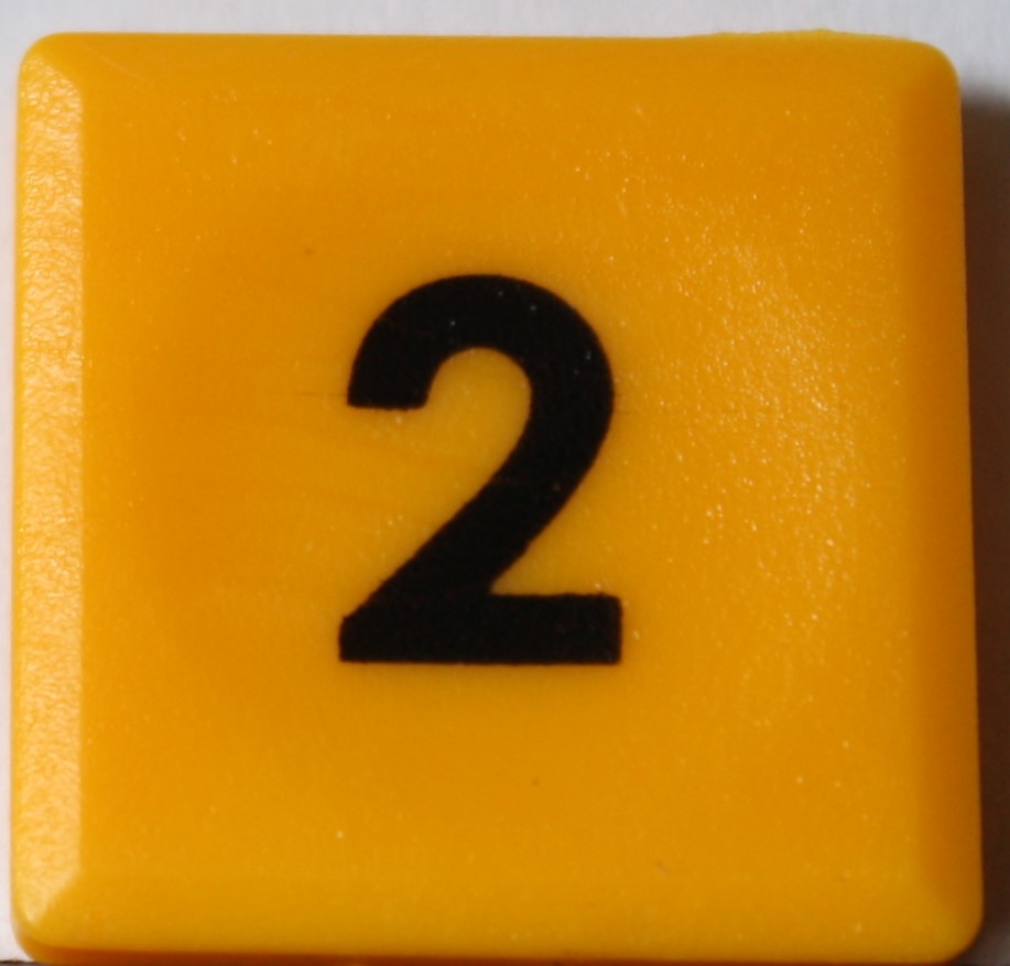 PARTS ONLY - Code Sudoku Game - (1) Number 2 Only