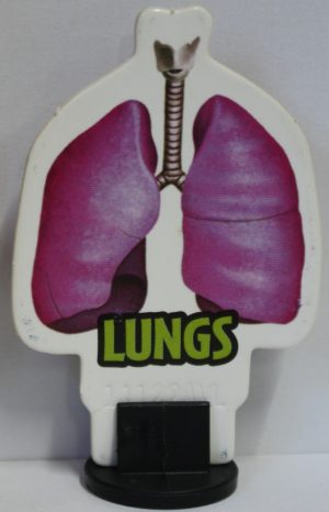 PARTS ONLY - Doctor Dreadful Scabs N' Guts Board Game - (1) Lungs inc Stand Mover Only