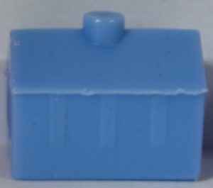 PARTS ONLY - Monopoly Junior Angry Birds Board Game - (12) Blue Plastic Ticket Booths Only