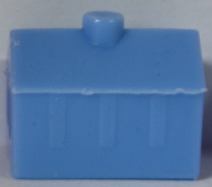 PARTS ONLY - Monopoly Junior Angry Birds Board Game - (12) Blue Plastic Ticket Booths Only