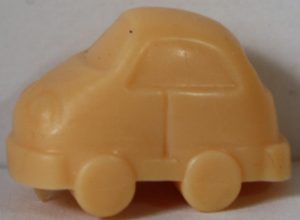 PARTS ONLY - Monopoly Junior Angry Birds Board Game - (1) Yellow Car Playing Piece Only