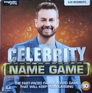 Celebrity Name Board Game - Pre Owned