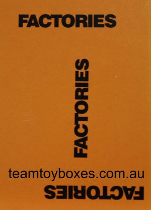 PARTS ONLY - Police Alert Board Game - #12 Factories Card Only