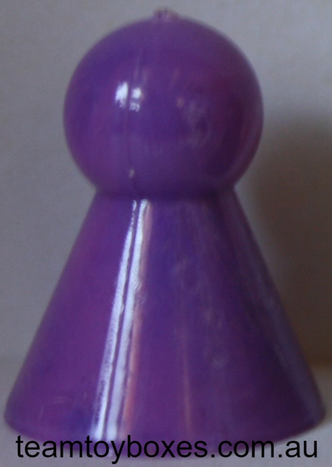 PARTS ONLY - Police Alert Board Game - (1) Purple Playing Piece Only