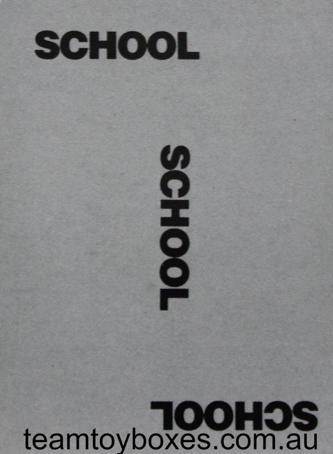 PARTS ONLY - Police Alert Board Game - #9 School Card Only