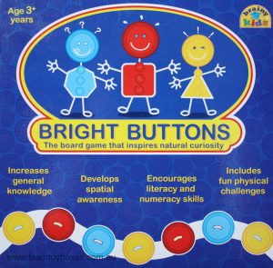 Bright Buttons Board Game