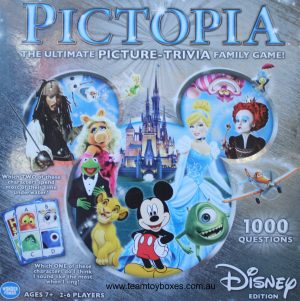 Pictopia Disney Edition Board Game - Used