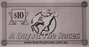PARTS ONLY - A Day At The Races Board Game - (1) Pack of 10 $10 Notes Only