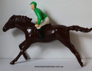 PARTS ONLY - A Day At The Races Board Game - (1) Horse and Jockey