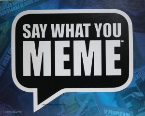 PARTS ONLY - Say What You MEME Party Game - (1) Pack of 50 Image Cards Only