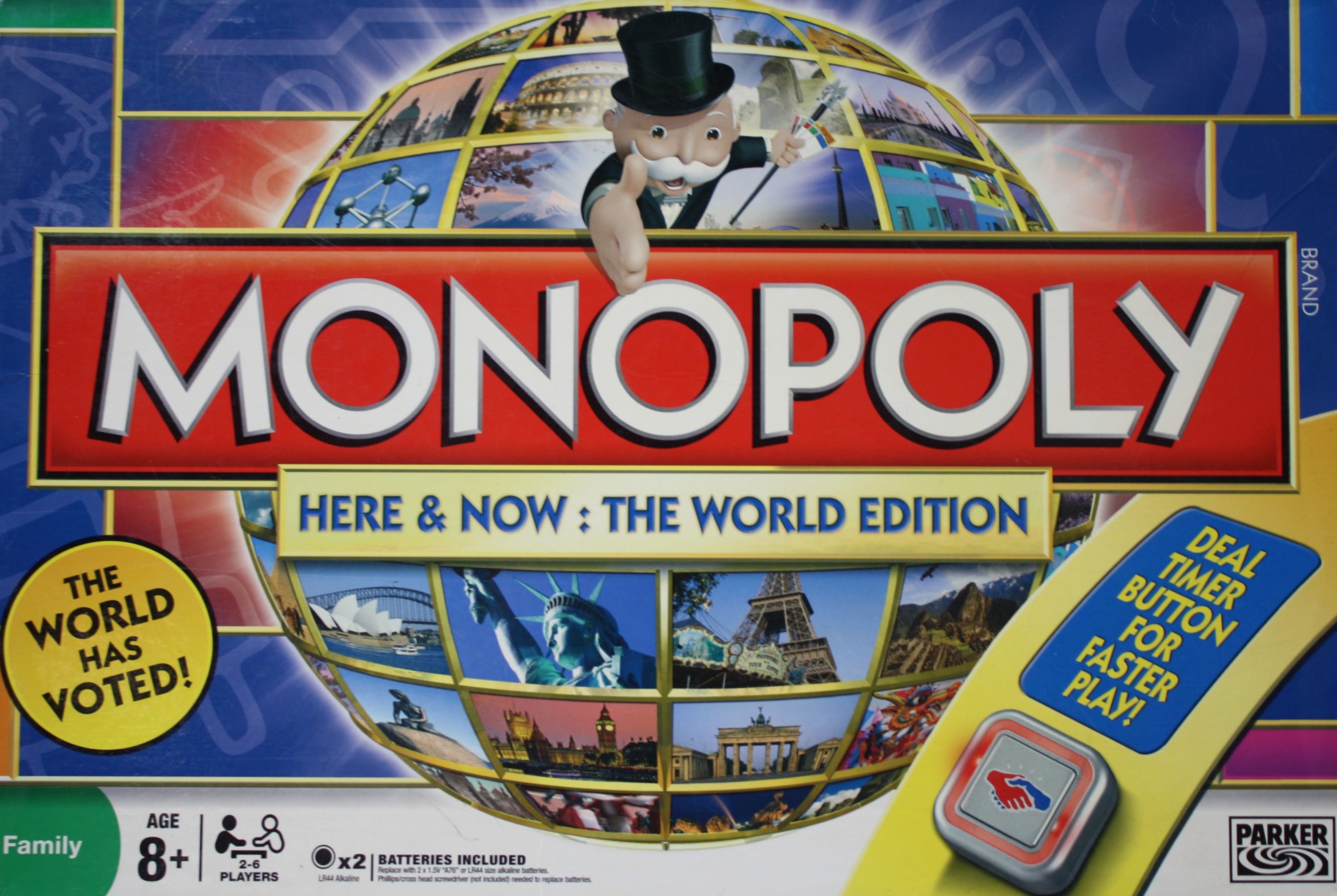 PARTS ONLY - Monopoly Here and Now The World Edition Board Game - Pack (10) 5M Money Only - Image 2
