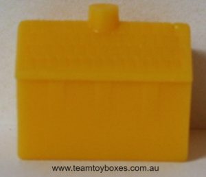PARTS ONLY - Monopoly Board Game - (1) Large Yellow House Only