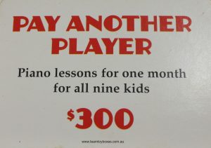 PARTS ONLY - Payday Board Game (2000) - #11 Mail Card