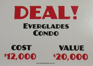 PARTS ONLY - Payday Board Game (2000) - #6 Deal Card