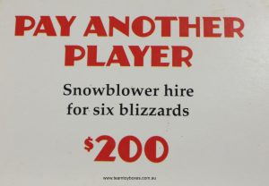 PARTS ONLY - Payday Board Game (2000) - #4 Mail Card