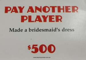 PARTS ONLY - Payday Board Game (2000) - #9 Mail Card