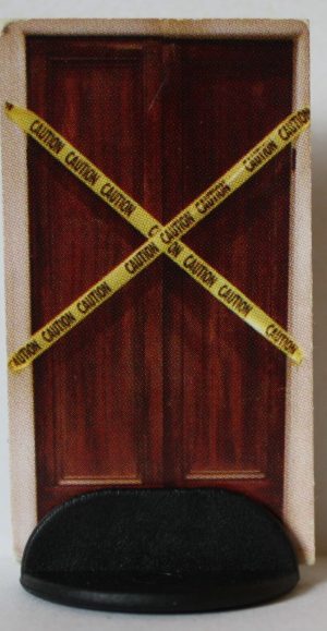 PARTS ONLY - The Big Bang Theory Fact or Fiction Trivia Board Game - (1) Door Mover and Stand Only
