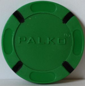 PARTS ONLY - Palko Dice Game - (1) Green Token Only