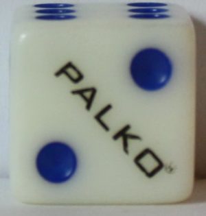 PARTS ONLY - Palko Dice Game - (1) Special Palko Die Only