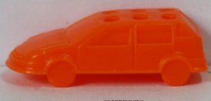 PARTS ONLY - The Game Of Life (2007) Board Game - (1) Orange Plastic Car Pawn Only